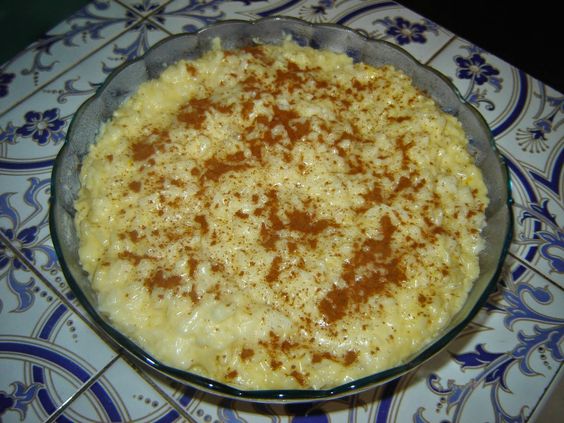 Arroz doce da Vó Maria simples fácil e prático