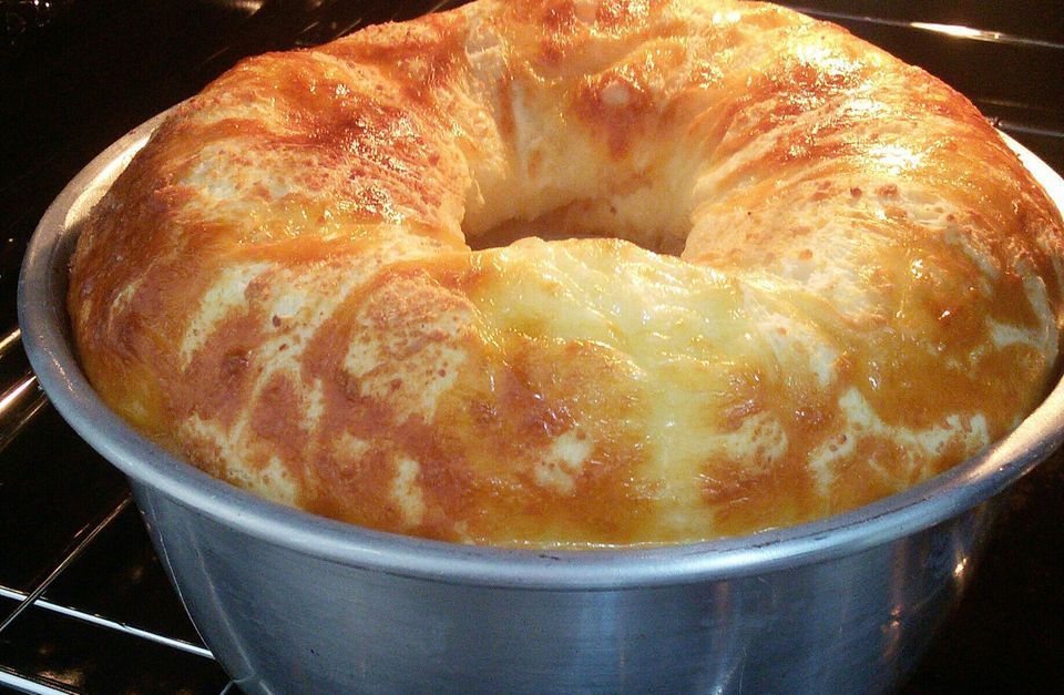 Bolo de Pão de Queijo - Imagem por Pinterest