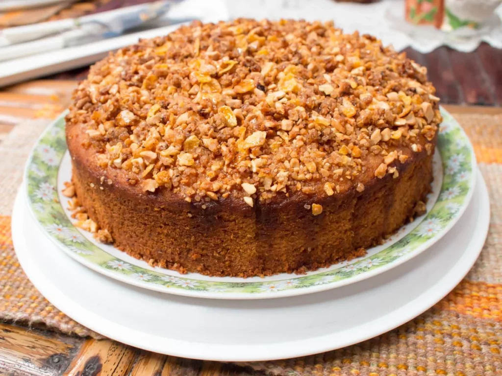 Bolo de Pé de Moleque - Imagem por Tudo Gostoso