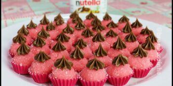 Brigadeiro de Nutella com Morango