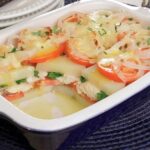 Filé de peixe ao forno com batata- Imagem por Guia da Cozinha