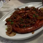 Paio Frito ao Vinho - Imagem por Tudo Gostoso