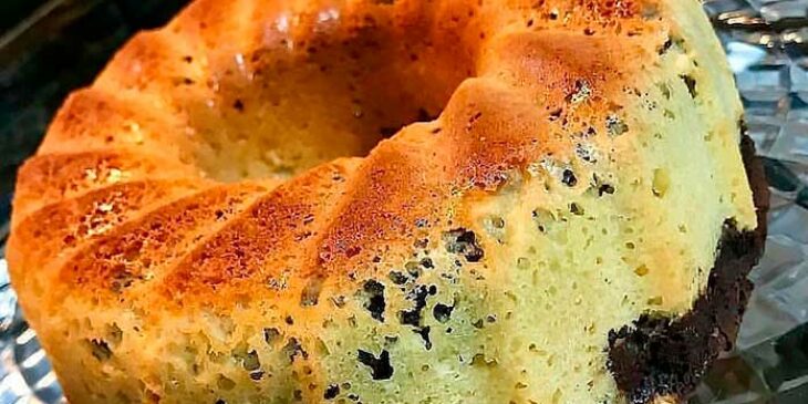 Bolo Mesclado de Iogurte com Aveia sem glúten - Imagem por Receitas Agora