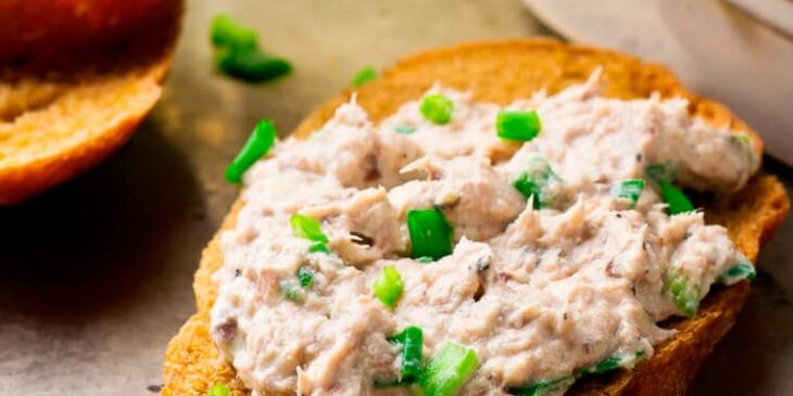 Patê de Sardinha com Maionese - Imagem por Sabor na Mesa