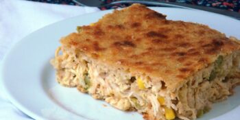Torta integral de frango