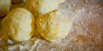 Bolinho de batata assado