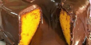 Calda de chocolate para bolo de cenoura