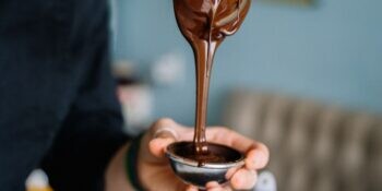 Calda de chocolate sem leite condensado