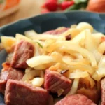 Carne de Sol Acebolada - Imagem por IG Receitas