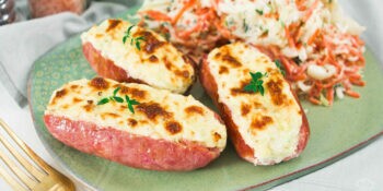 Linguiça recheada com muito queijo