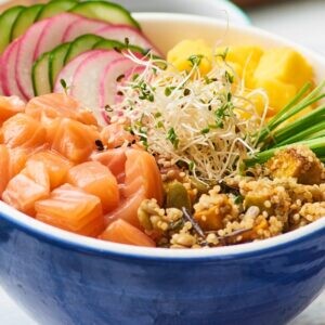 Poke de Salmão - Imagem por Becel