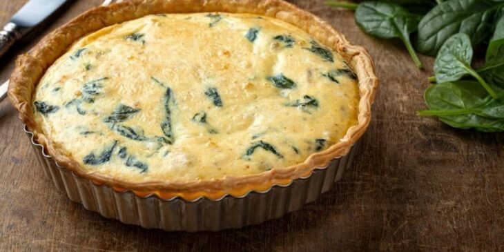 Quiche de Espinafre - Imagem por Ana Maria Braga