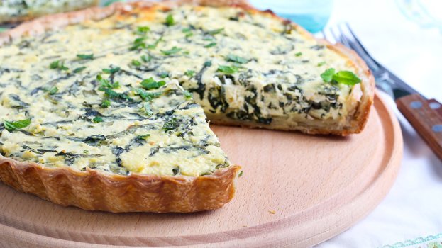 Quiche de Espinafre - Imagem por Receitas Nota Dez