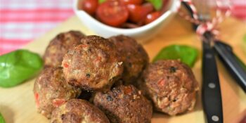 Almondega low carb