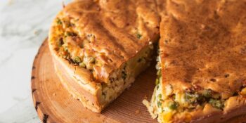 Torta de frango low carb