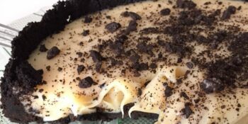 Torta de oreo com leite ninho