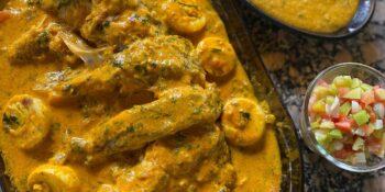 Peixe ao molho com batatas