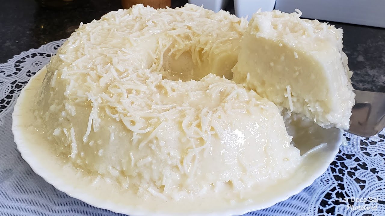 cuscuz de tapioca e coco