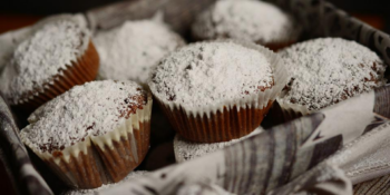 Muffin de banana com aveia