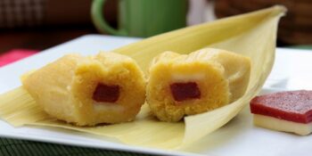 Pamonha com goiabada
