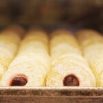 Biscoitos amanteigados com goiabada