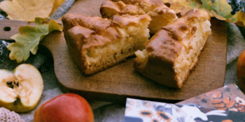 Bolo de maçã sem açúcar