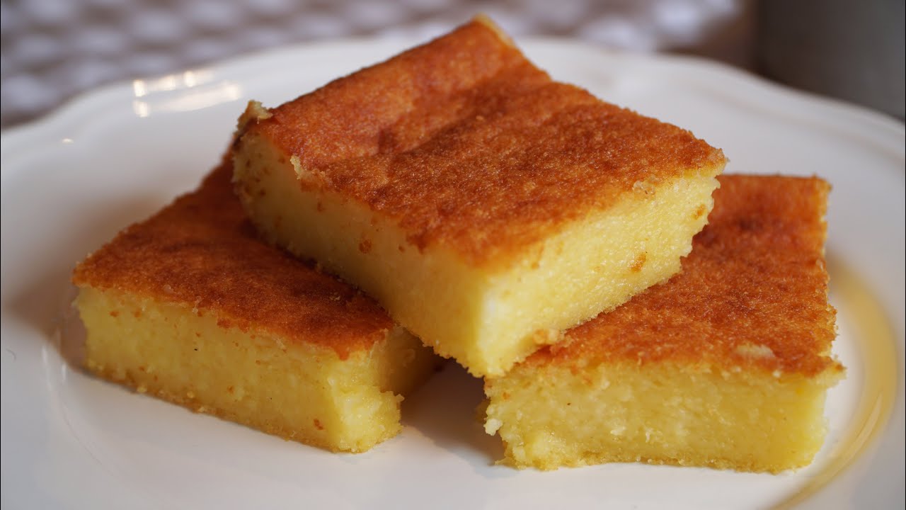 Broa de fubá com queijo de liquidificador  receita