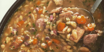 Feijoada de feijão branco