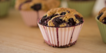 Muffin de blueberry
