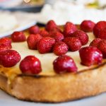 Pavê de morango com leite condensado