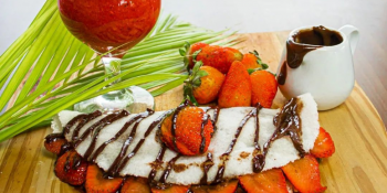 Tapioca de morango