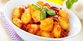 Nhoque de batata doce low carb