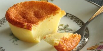 Queijadinha com queijo do reino