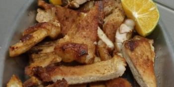 Bisteca de porco no forno
