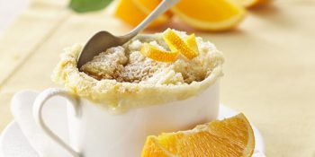 Bolo de laranja de microondas