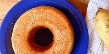 Bolo de batata doce sem açúcar