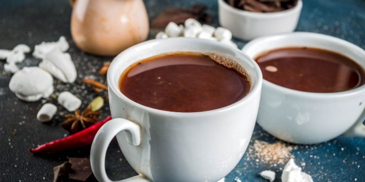 Chocolate quente com maizena