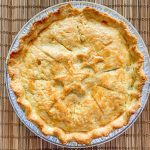 Empadão de frango com arroz