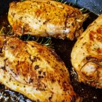 Frango recheado com presunto - 2