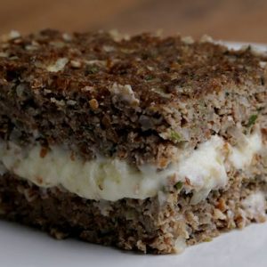 quibe de forno recheado com muçarela