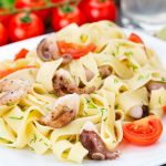 Macarrão com polvo