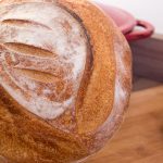 Pão italiano redondo