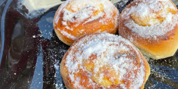 Pão doce de coco