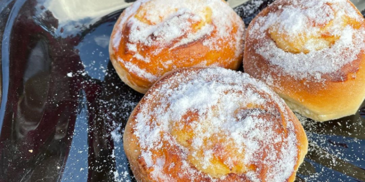 Pão doce de coco tudo gostoso ana maria