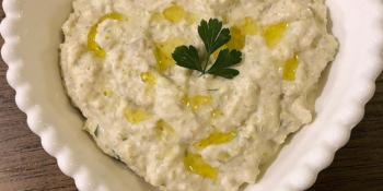Patê de azeitona com creme de leite
