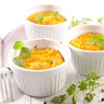 Suflê de cenoura de liquidificador