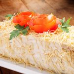 Torta de frango fria