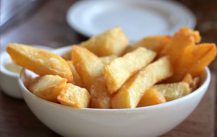 batata frita fatiada grossa @pinterest