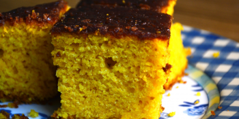 Calda crocante para bolo de cenoura