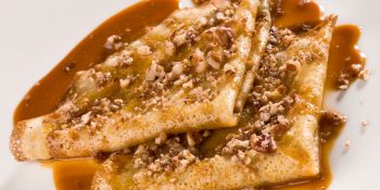 Crepe de doce de leite